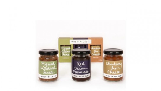 What A Pickle Mini Triple Chutney Set