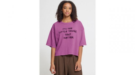 ICHI Nica Little Things Short Sleeve T-shirt