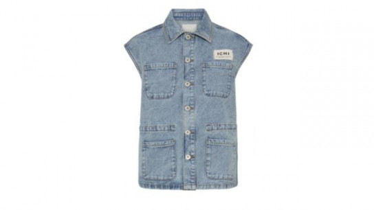 ICI Mandy Denim Waistcoat