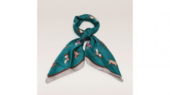 Apricot Printed Scarf