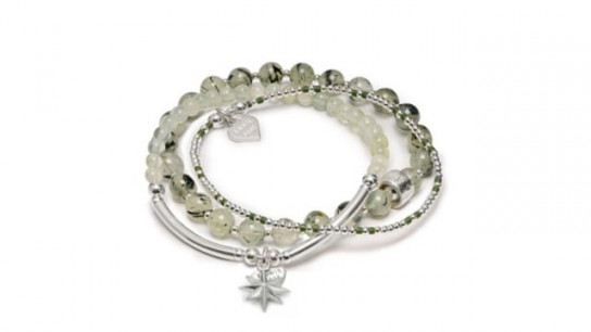 Annie Haak Fern Stack of 3 Bracelets Sterling Silver
