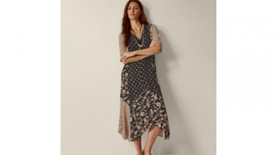 Monsoon Raquel Print Dress