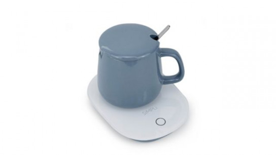 SiMPLi Set of 2 Mug & Warmer Tray in Gift Boxes