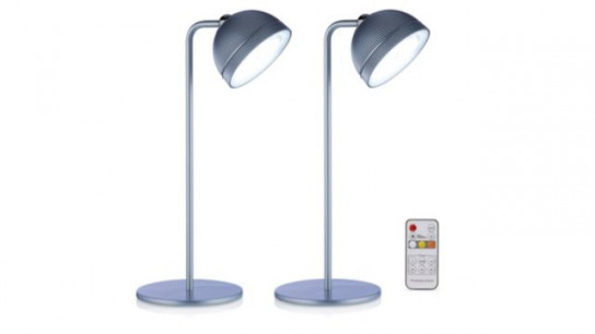 SiMPLi Set of 2 Indoor & Outdoor 4in1 Lamps with Remote