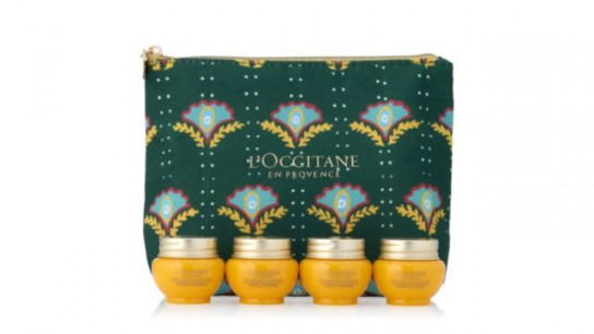 L'Occitane 4 Piece Divine Cream Travel Set With Bag