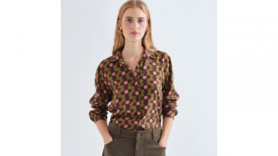 Compania Fantastica Abstract Printed Shirt