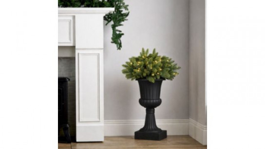 Bethlehem Lights Indoor/ Outdoor Pre Lit 70 LED Faux Greenery in 50cmPot