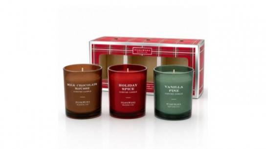 HomeWorx by Slatkin+Co Set of 3 3.5 oz Candle Giftset
