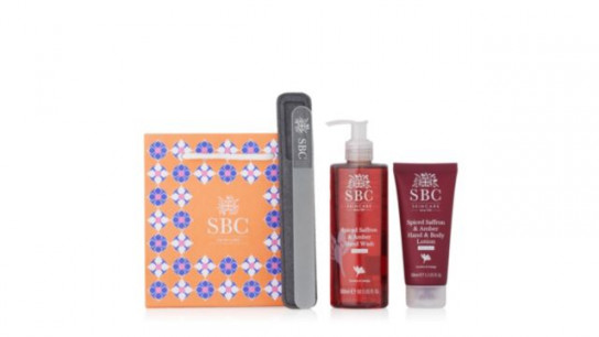 SBC Spiced Saffron & Amber Gift Collection