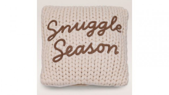 Sara by Sara Davies 45x45cm Chunky Knit Cosy Cushion