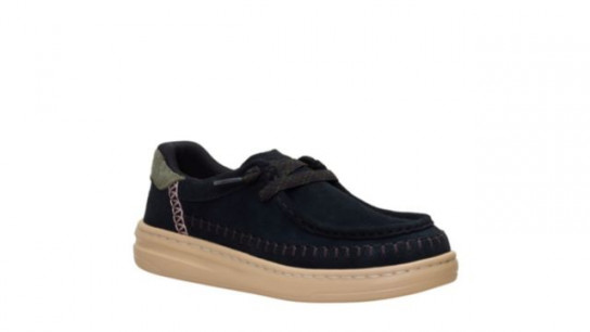 HeyDude Harper Moc Crafted Suede Trainer