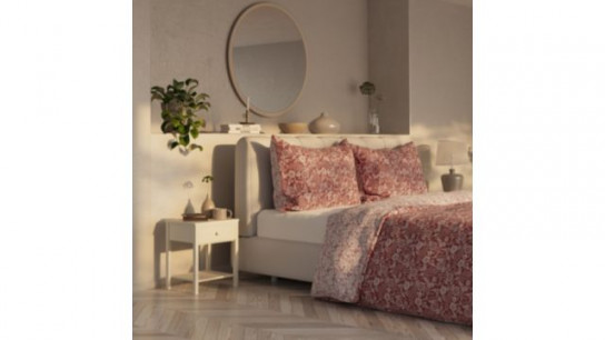 Sara by Sara Davies 3 Piece Autumn Floral Reversible Duvet Set