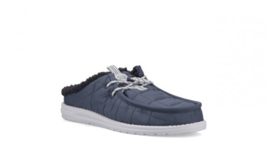 HeyDude Mens Wally Slip Camp Nylon Mule