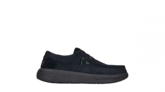 HeyDude Mens Wally COMF Suede Trainer