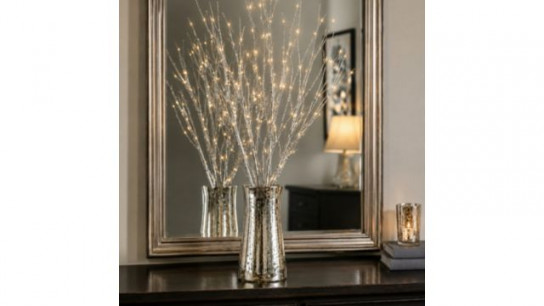 Bethlehem Lights 90cm Set of 2 Pre Lit Faux Branches