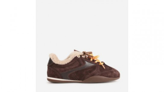 Bronx PARK-ERR Suede Sherpa Trainer