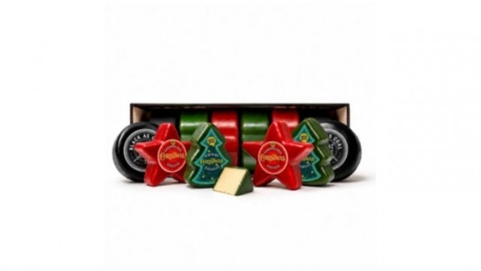 The Mouse House Naughty & Nice Set of 6 Festive Truckle Selection