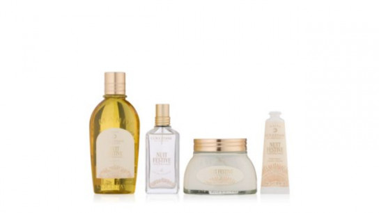 L'Occitane Almond Festive Night 4 Piece Collection