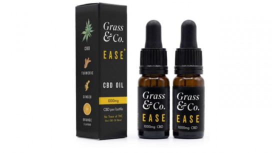 Grass & Co. EASE CBD Oil 1000mg Duo Pack