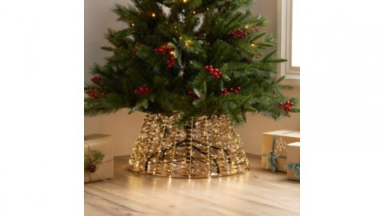 Festive Pre-Lit 58cm Tree Skirt