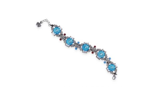Butler & Wilson Art Deco Flower Bracelet