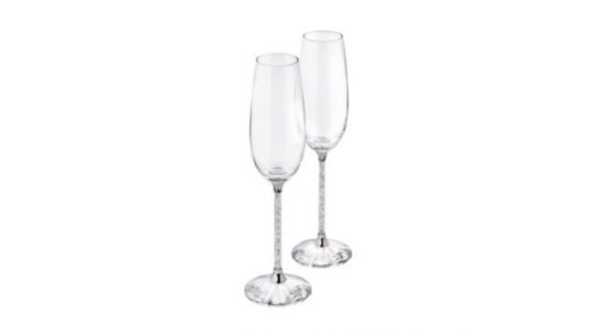 Swarovski Crystaline Toasting Flutes