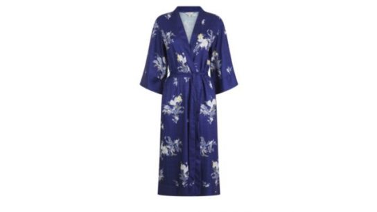 Ted Baker Printed Long Kimono Robe
