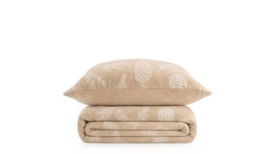 Cozee Home Fleece Autumn Floral 3 Piece Duvet Set