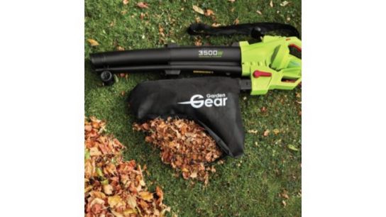 Thompson & Morgan 3500W 3-in-1 Leaf Blower Vac And Shredder