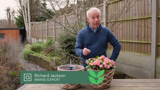 Richard Jackson Self Watering Hanging Basket